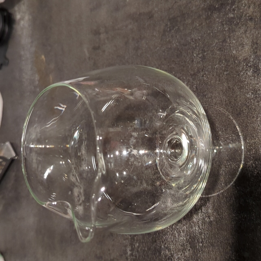 Vintage Glassware Brandy Snifter W/ Pour Spout